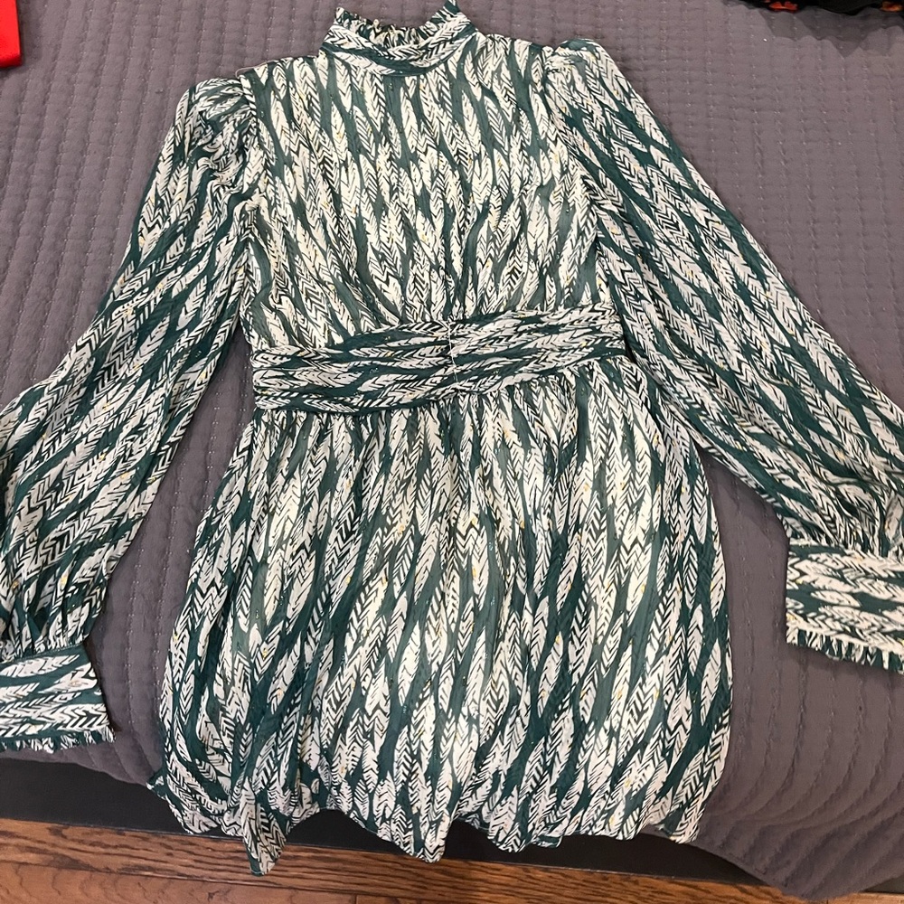 Aqua dress! Size small